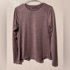 REI Co Op Shirt Base Layer Womens Active Workout Top Thumbholes Stretch